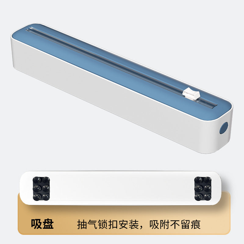 Plastic wrap cutter