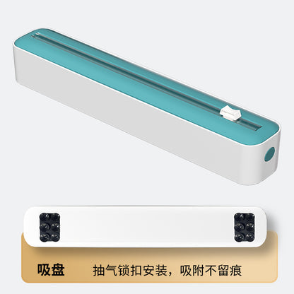 Plastic wrap cutter