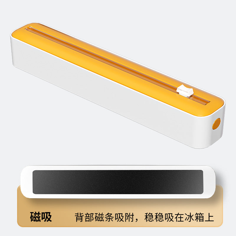 Plastic wrap cutter