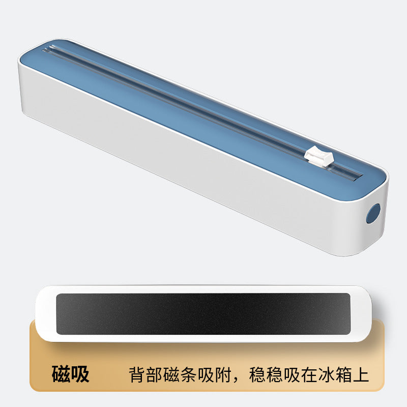 Plastic wrap cutter