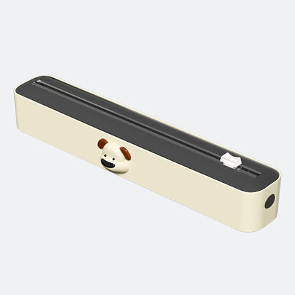 Plastic wrap cutter