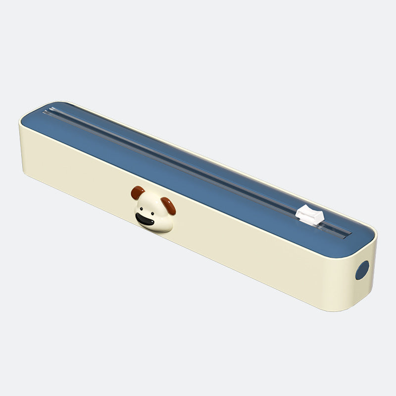 Plastic wrap cutter