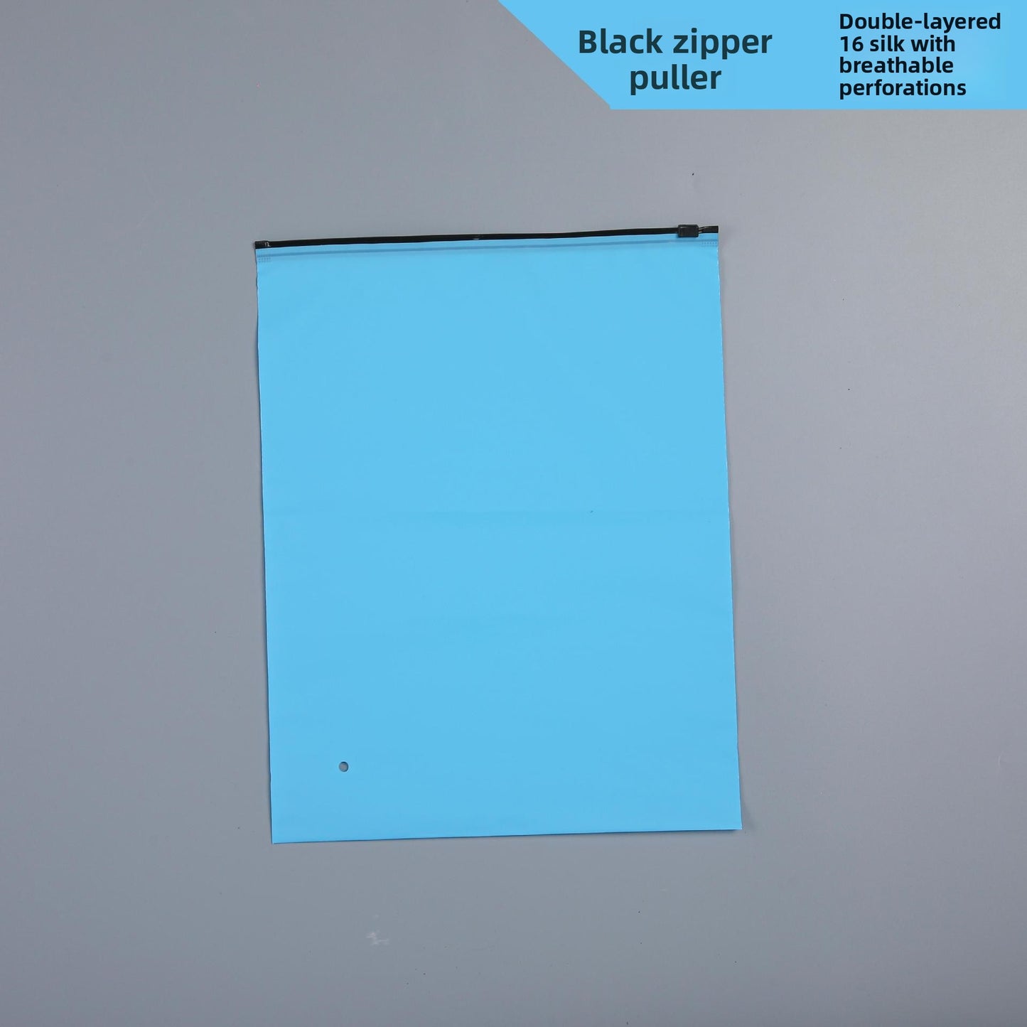 Plastic zipper bag