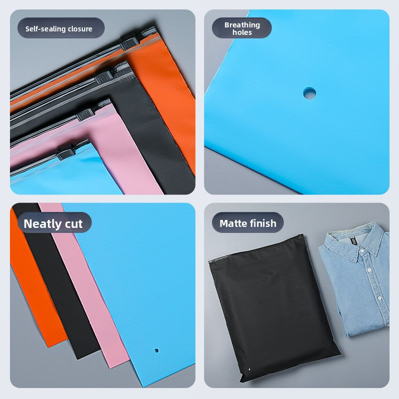 Plastic zipper bag