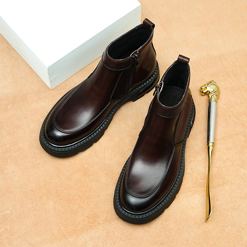Platform Martin boots