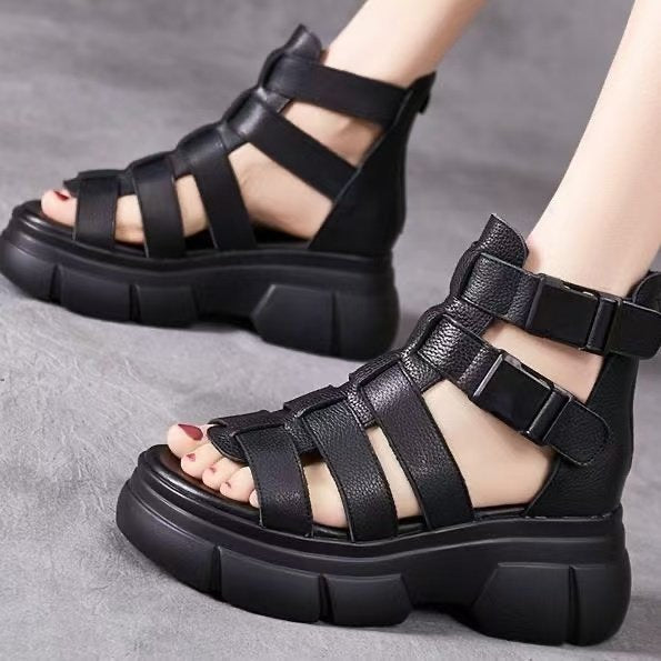 Platform Roman Sandals