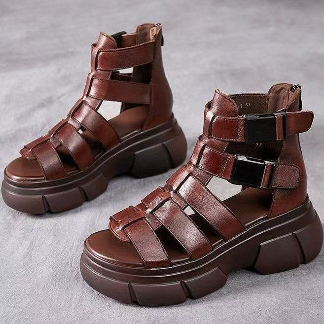 Platform Roman Sandals