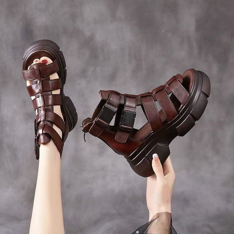 Platform Roman Sandals