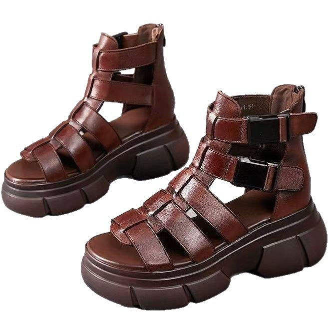 Platform Roman Sandals