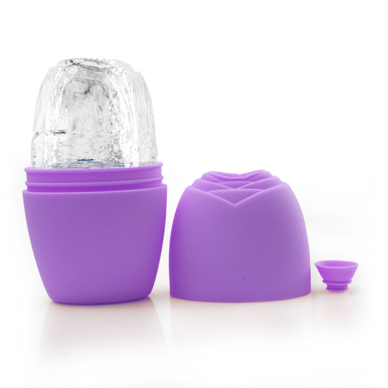 Platinum Silicone Facial Ice Roller Massager