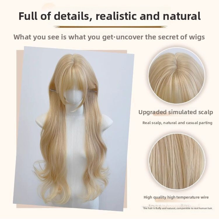 Platinum Wig Women's Full Headpiece Wig