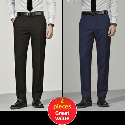 Playboy Mens Formal Business Suit Pants