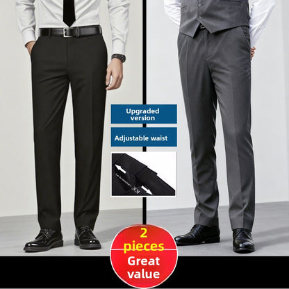 Playboy Mens Formal Business Suit Pants