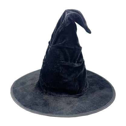 Pleated Flannel Witch Hat