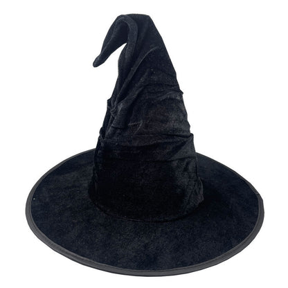 Pleated Flannel Witch Hat