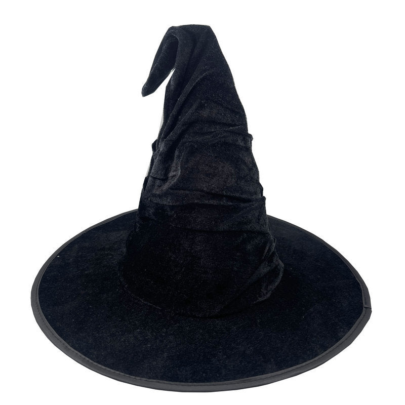 Pleated Flannel Witch Hat