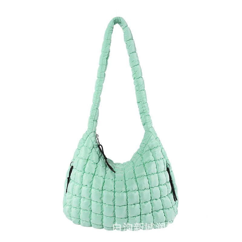 pleated handbag