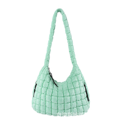 pleated handbag