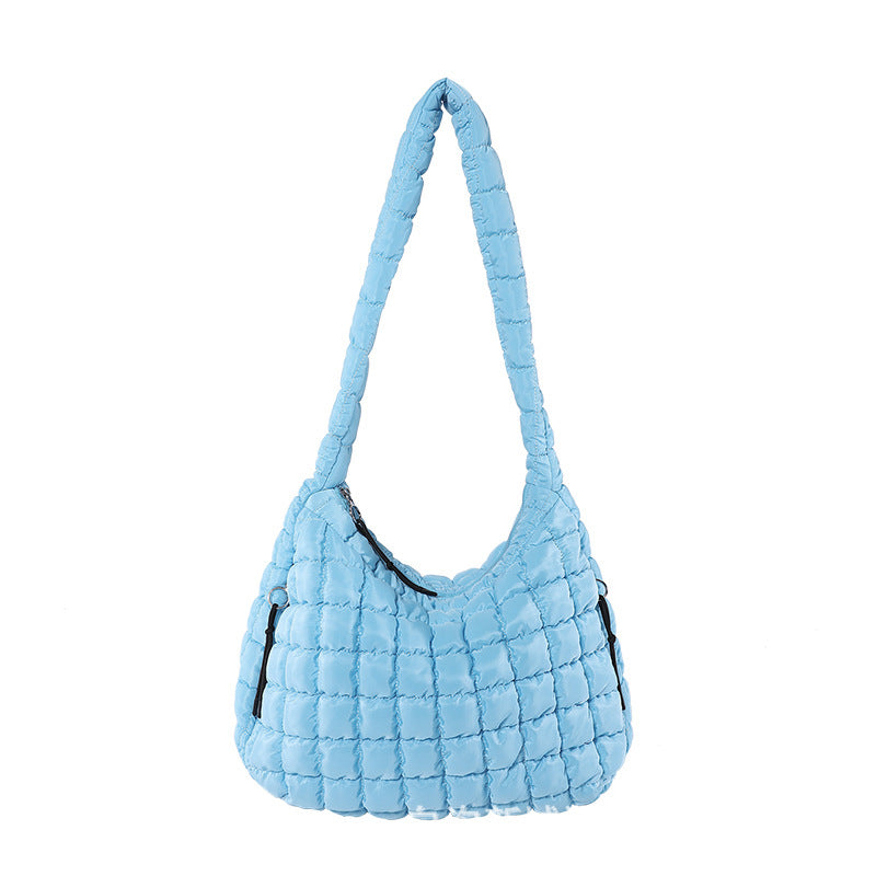 pleated handbag