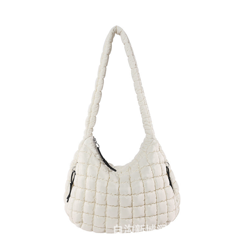 pleated handbag