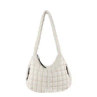 pleated handbag