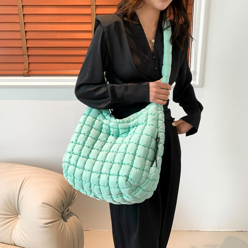 pleated handbag