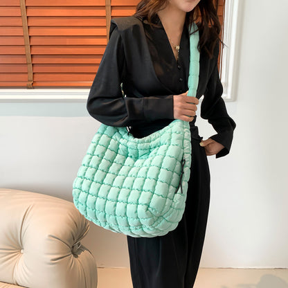 pleated handbag