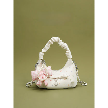 Pleated tote bag