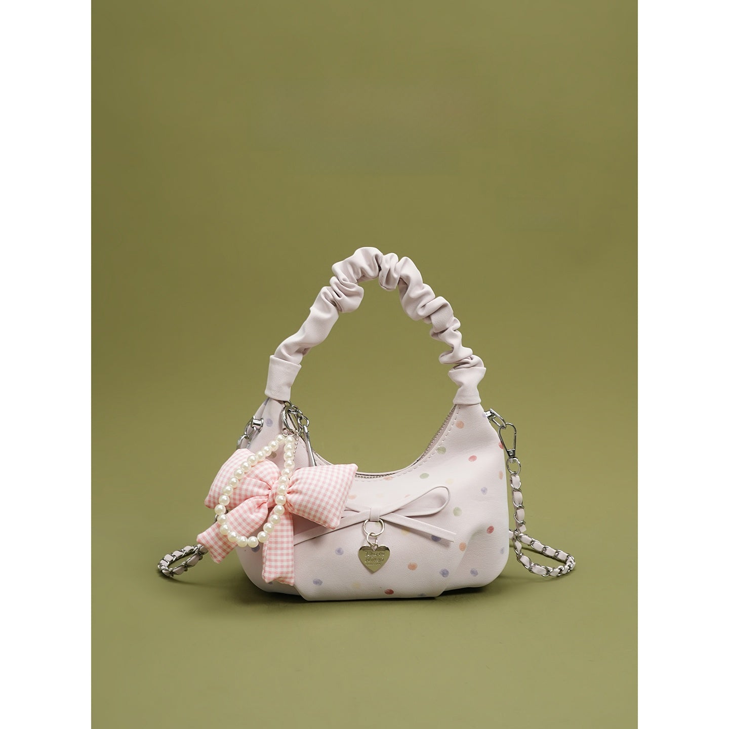 Pleated tote bag