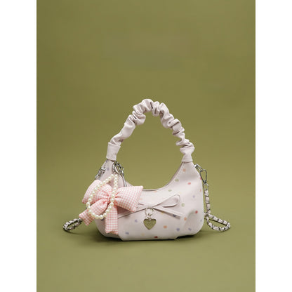 Pleated tote bag