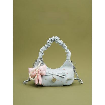 Pleated tote bag