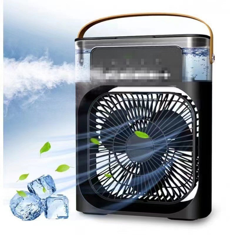 Plug-in humidifying fan