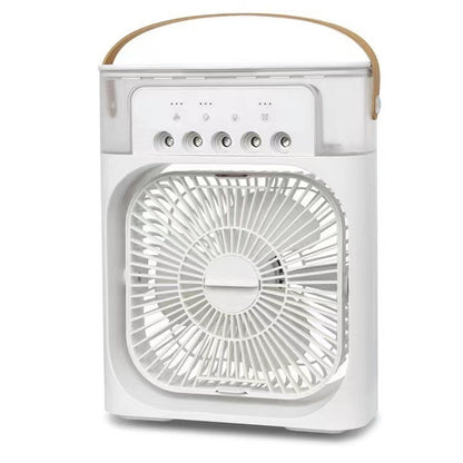 Plug-in humidifying fan