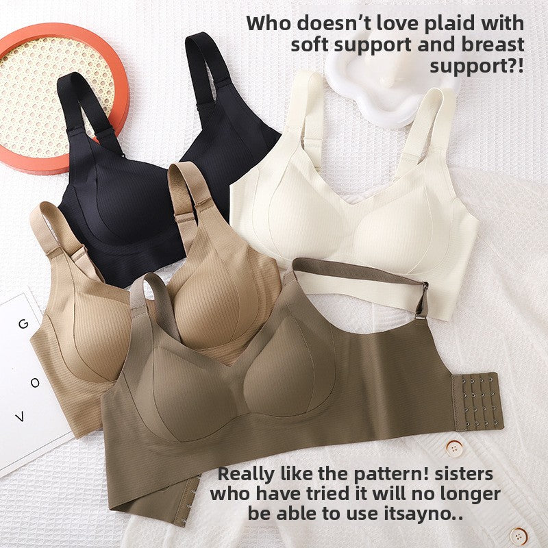 Plus-size beautiful back lifting br