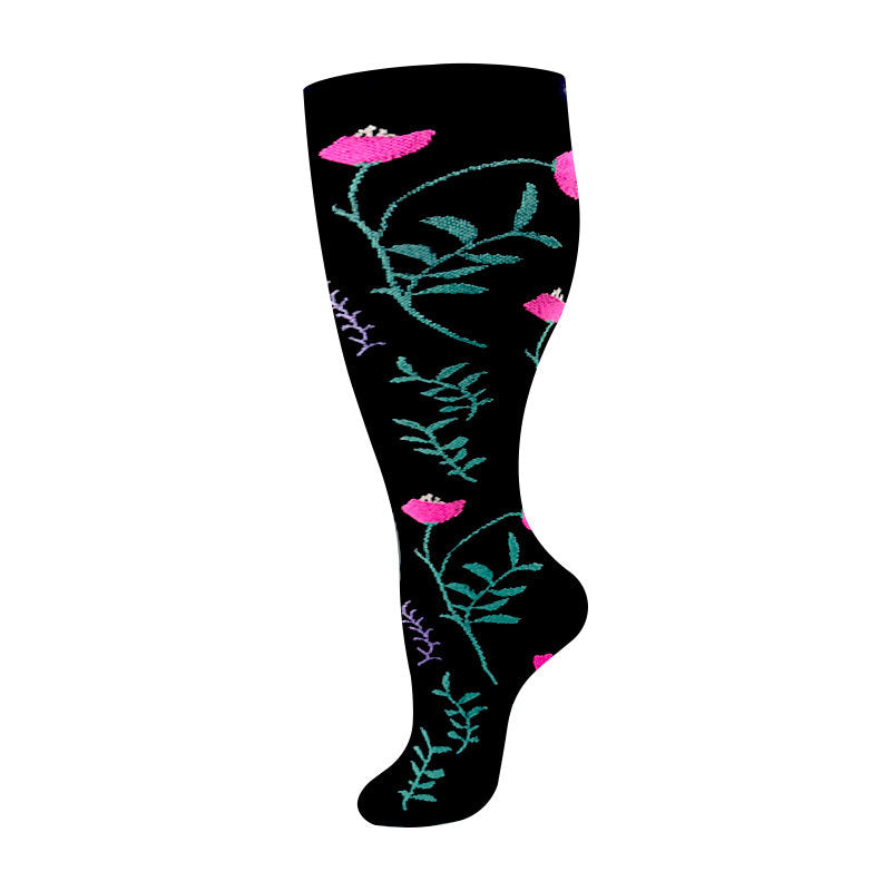 Plus Size Compression Socks for Sports and Fitness