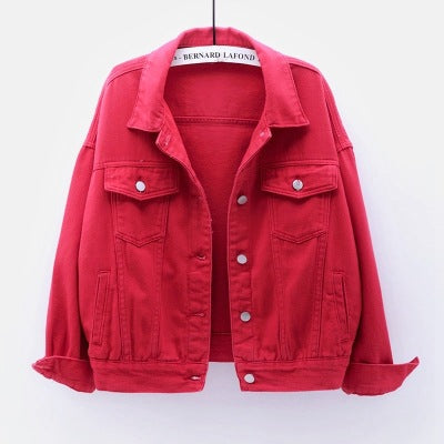 Plus-size denim jacket