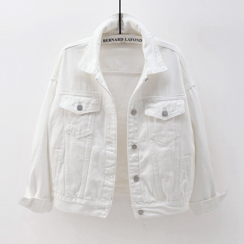 Plus-size denim jacket