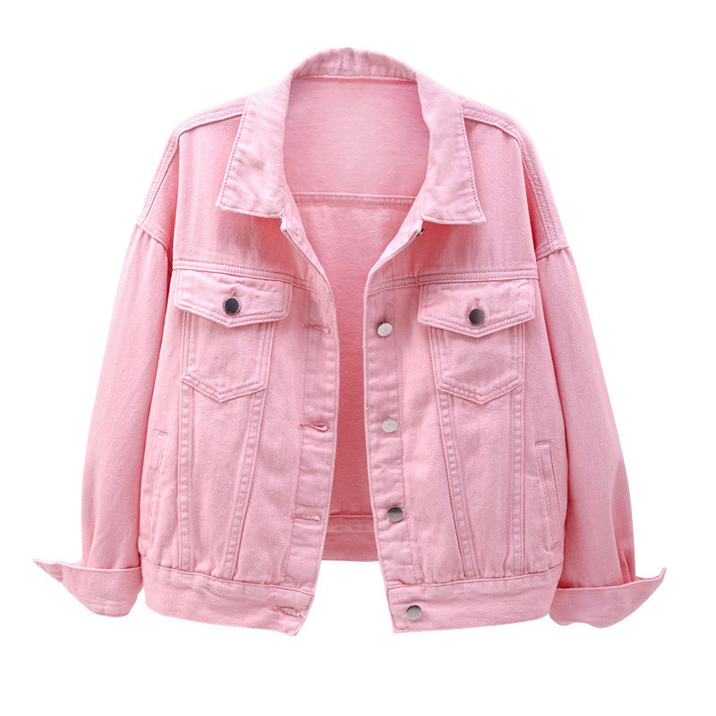 Plus-size denim jacket
