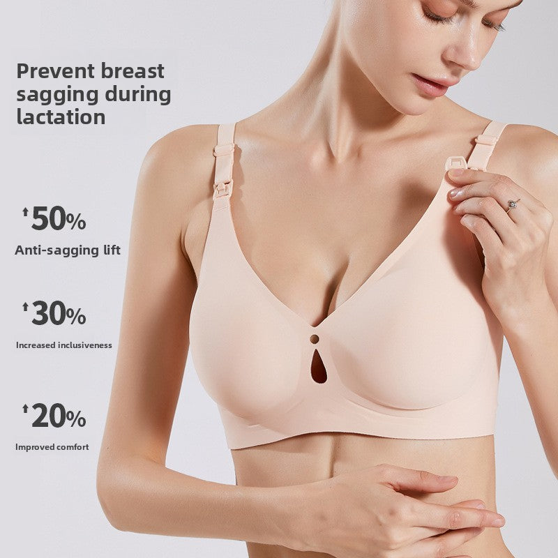 Plus-size maternity bras
