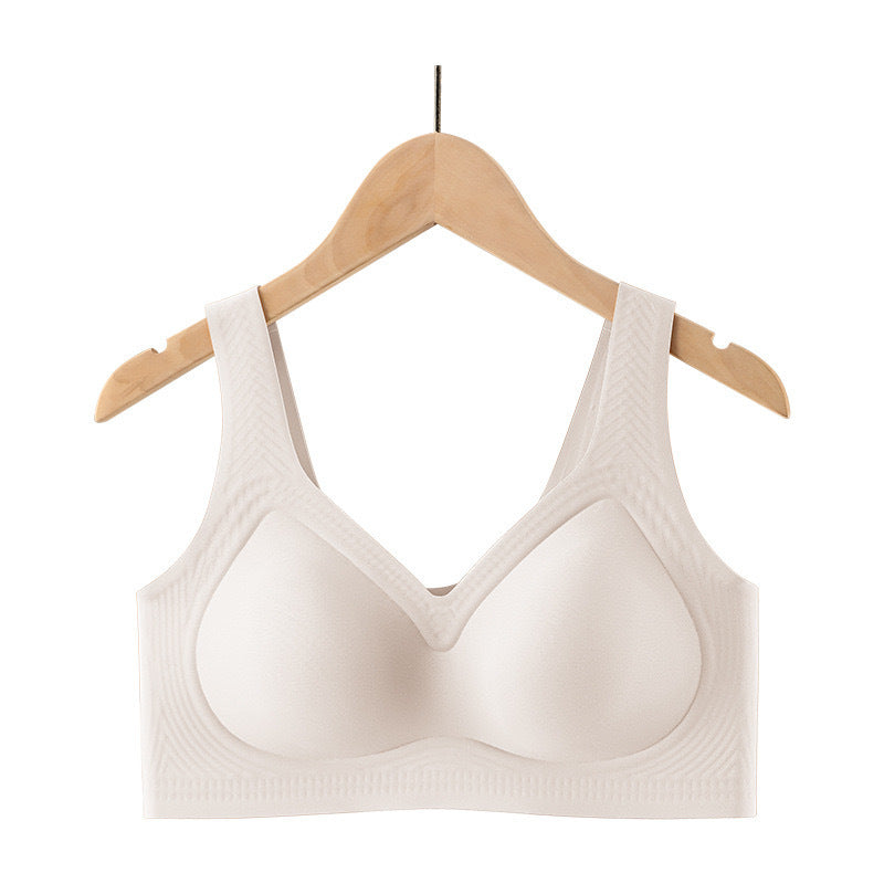 Plus Size Seamless Comfort Push Up Bra for Women