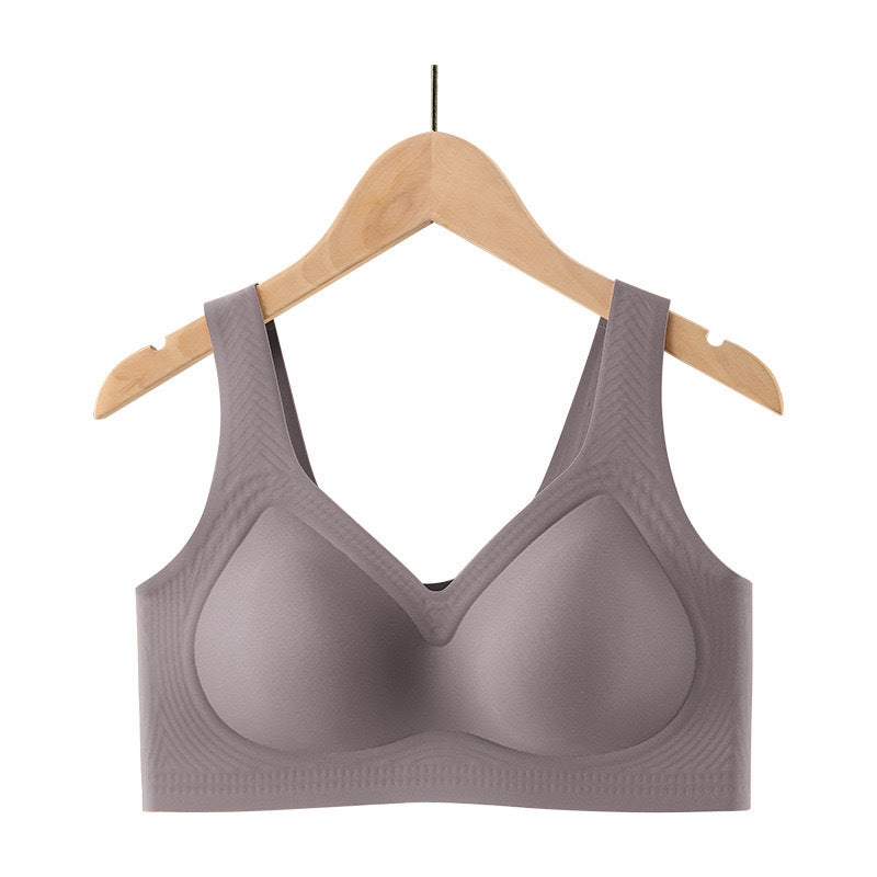 Plus Size Seamless Comfort Push Up Bra for Women