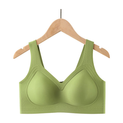 Plus Size Seamless Comfort Push Up Bra for Women