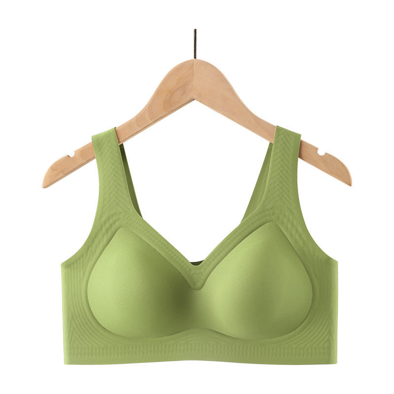 Plus Size Seamless Comfort Push Up Bra for Women