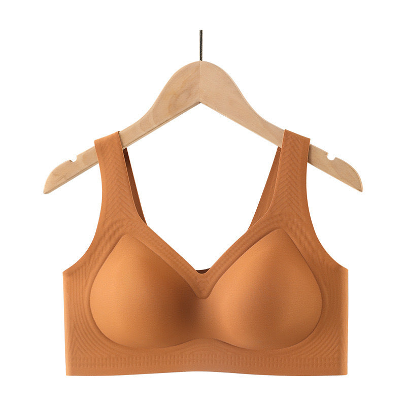 Plus Size Seamless Comfort Push Up Bra for Women