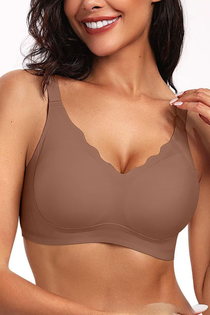 Plus Size Seamless Push-up Bra
