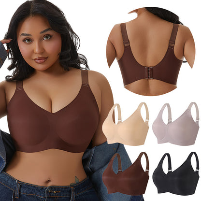 Plus Size Seamless Support Bra
