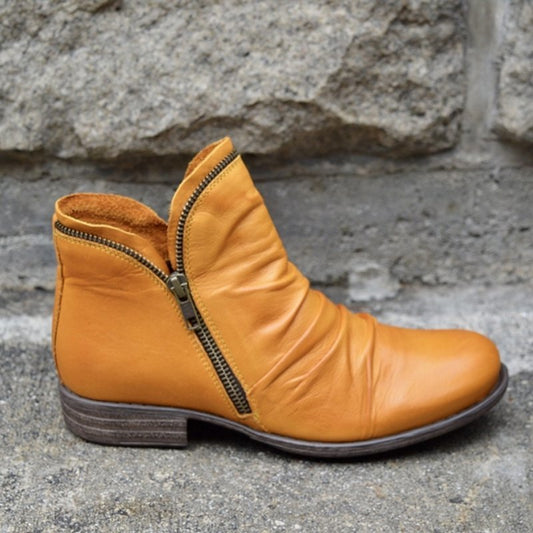 Plus size short Martin boots women's casual winter boots