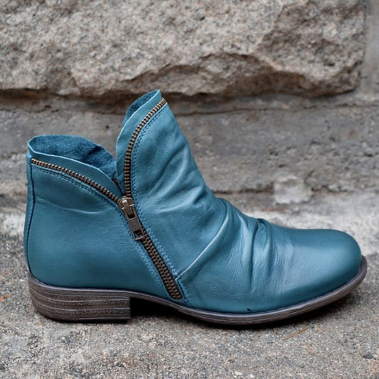Plus size short Martin boots women's casual winter boots