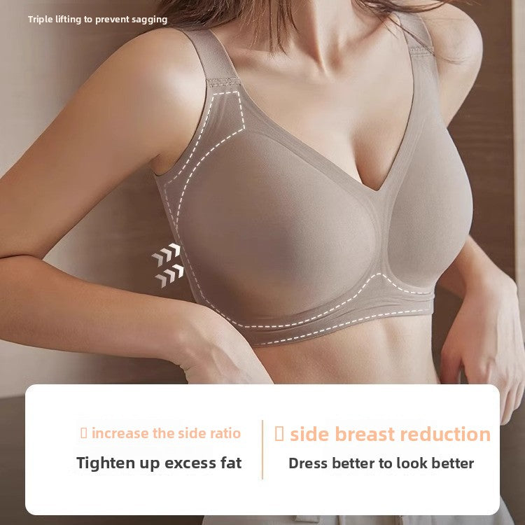 Plus Size Traceless Support Bra