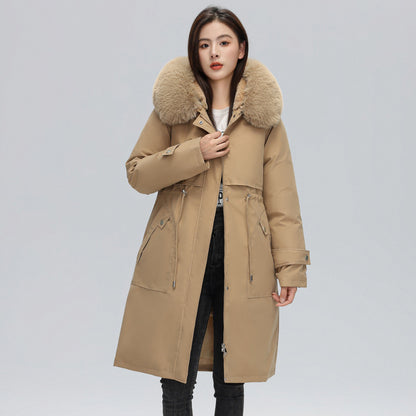 Plus-size velvet Parker